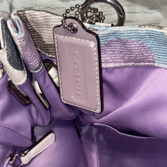 COACH Graphic OP ART KRISTIN bag - Picture 3 of 5